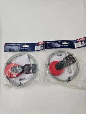 QTY 2 ABUS Safelex 6' Universal Lockout Cable C506 For Padlock - Image 1 of 4