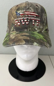 NEW National Wild Turkey Federation NWTF Snapback Mossy Oak Camo Hat - Picture 1 of 7