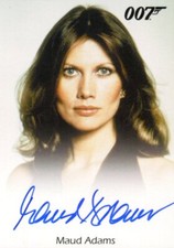James Bond Archives 2015 Edition Maud Adams Autograph Card