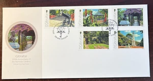 Gibraltar #1559-63: FDC Alameda Gardens Anniversary, 5 stamps on one cover - Picture 1 of 1