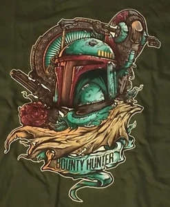 Teefury Star Wars Boba Fett Bounty Hunter Green Limited Run Shirt Size S - Bild 1 von 3