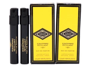 ATELIER VERSACE GINGEMBRE PETILLANT 1.5ml .05oz x 2 COLOGNE PERFUME SAMPLES - Picture 1 of 1