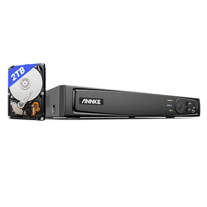 ANNKE HD 8MP POE Seguridad 8CH NVR Grabadora de Video HDMI Control Remoto Gratuito APP H.265+ 2TB - Imagen 1 de 11