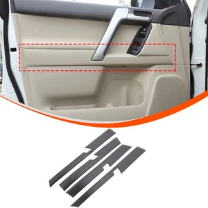ABS Carbon For Toyota Prado 2010-2018 Car Interior Center Door Panel Strip Trim - Picture 1 of 5
