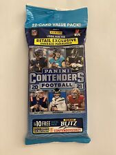 2021 Panini Contenders Football | Value Pack 22 Cards | NFL | Emerald Parallel
