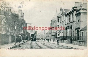 GEDRUCKTE POSTKARTE DER HIGH STREET, LOCHEE, (DUNDEE), ANGUS, SCHOTTLAND VALENTINSTAG - Bild 1 von 2