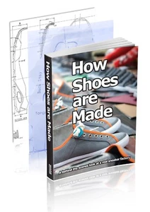 Shoe Designers PRO-PACK: Book, Shoe Pattern, Blue Print: How Shoes Are Made - Picture 1 of 10
