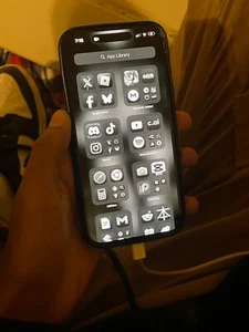 Tik Tok downloaded Black iphone 15 pro max - Picture 1 of 1