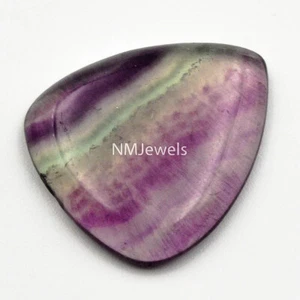Cts 22.50 Natural Multi Fluorite Cabochon Pear Cab Loose Gemstones - Picture 1 of 2
