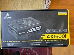 Corsair AX1600i Digital ATX Power Supply 1600W little used. - Afbeelding 1 van 4