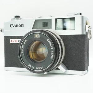 Canon Canonet QL19 GIII G3 analoge Sucherkamera 45 mm aus Japan - Bild 1 von 16