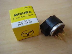 SUZUKI TS90 TS100 TC100 TS125 TC125 TS185 TS250  RELAY FLASHER TURN SIGNAL 6V. - Picture 1 of 12