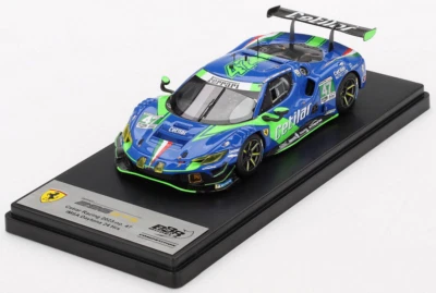 BBR Models Ferrari 296 GT3 - Cetilar Racing - 2023 24Hrs Daytona 1:43 Car CS008 - Image 1 of 4