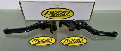 Genuine PAZZO Levers Pair All Black Short suit YAMAHA MT09/MT09SP **2021 MODEL** - image 1 of 3