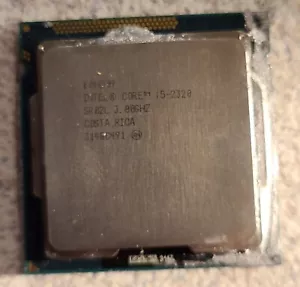INTEL CORE I5-2320 SANDY BRIDGE CPU 3.0GHZ 5GT/S DMI 6MB L3 CACHE LGA1155 SR02L - Picture 1 of 1
