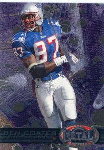 1997 Metal Universe #161 Ben Coates New England Patriots - Picture 1 of 1