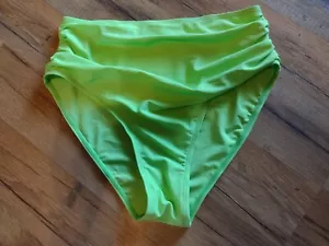 NUOVO costume da bagno donna verde lime verde lime donna alto sprecato spiaggia sexy - Foto 1 di 3
