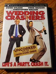 Wedding Crashers DVD Owen Wilson Vince Vaughn Christopher Walken - Picture 1 of 1