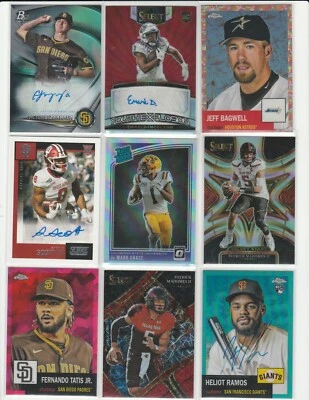 VICTOR LIZARRAGA 2022 Bowman Platinum Top Prospects Rookie RC Auto | Padres - Image 1 of 2