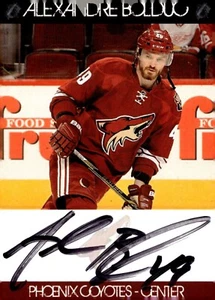 Alexandre Bolduc - Signed Custom 2.5'' x 3.5'' Alexandre Bolduc Photo Card - Picture 1 of 1