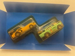 Hot Wheels Power Command Racers 2 Car Set Corvette & 57 Chevy w/ Pullback Action - Picture 1 of 8