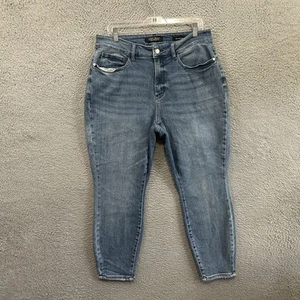 Judy Blue Jeans Damen 16W Blau Denim Relaxed Fit Stretch Medium Wash Damen - Bild 1 von 13