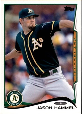Tarjeta de béisbol 2014 Topps Update #US139 Jason Hammel Foto 1 de 2