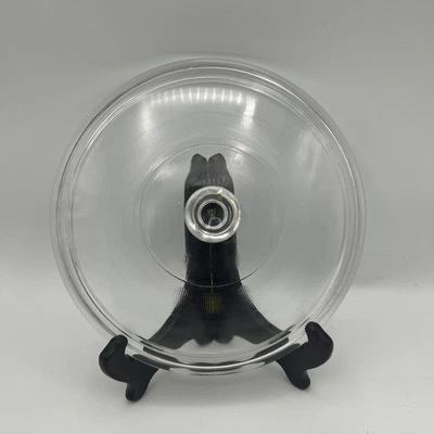 Original 9.5" Diámetro PYREX 12 G-1-C Tapa Vidrio Vaso Tapa Transparente Foto 1 de 3
