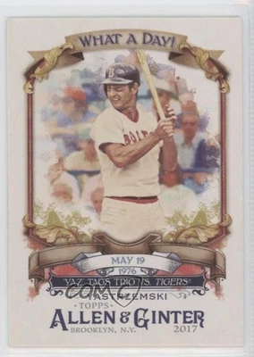 2017 Topps Allen & Ginter What a Day Carl Yastrzemski #WAD-24 HOF - Image 1 of 2