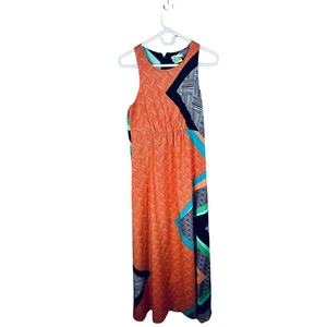 Bar III Maxikleid Gr. Small Bunt Geometrisches Muster Mehrfarbig Resort Sommer - Bild 1 von 4