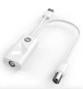 SLx 1 Way Compact USB Powered Signal Booster Aerial Amplifier 4G & 5G Filtering - Picture 1 of 4