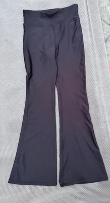 NUEVO VIEJO AZUL MARINO ACTIVE POWERSOFT GO DRY PANTALONES ACAMPANADOS LEGGINGS talla L (10-12) Foto 1 de 4