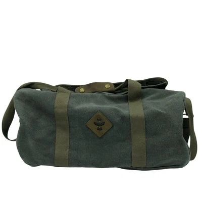 Bolsa de viaje de lona gris para pasar la noche Revelry equipaje a prueba de olores Foto 1 de 4