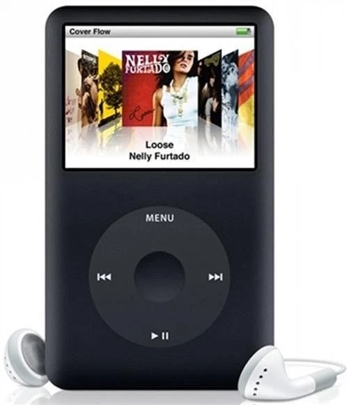 Apple iPod Classic 6th Generation Gen 120GB Black - MP3 MP4 Music Player Bundle - Image 1 of 1