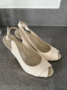 Phase Eight Cream Sandals - Picture 1 of 6