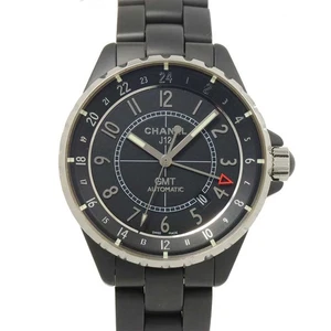 CHANEL J12 GMT 41mm H3101 Herrenuhr Datum Schwarz Keramik Automatik 90280217 - Bild 1 von 7