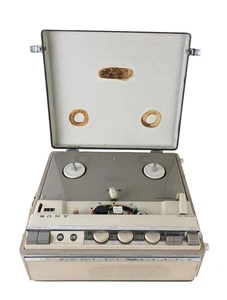 Vintage 1960s Sony Reel to Reel Tapecorder Model 464 No Power Cord Untested - Picture 1 of 16