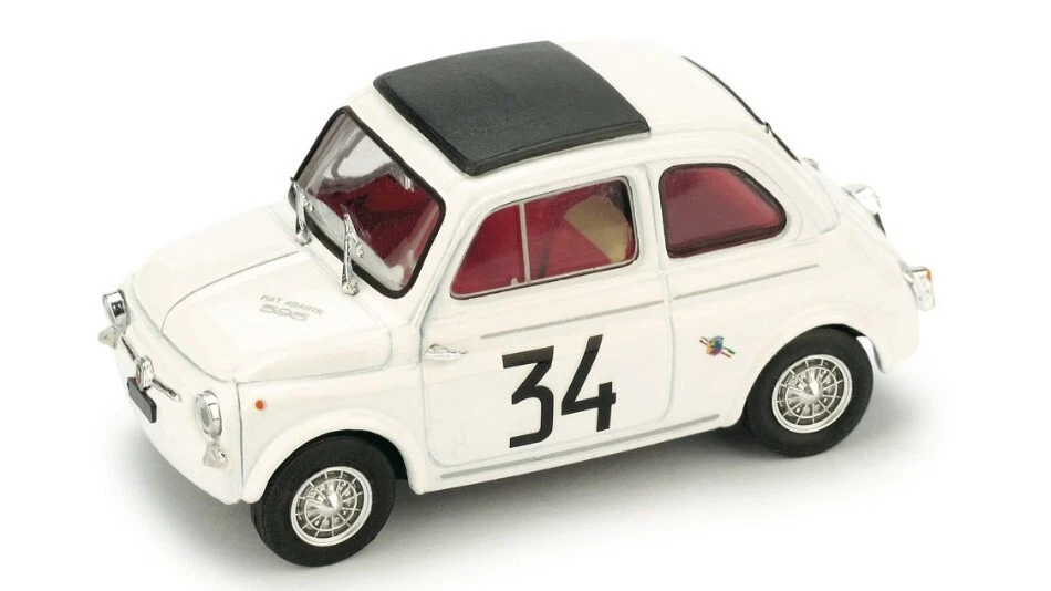 FIAT ABARTH 595 N.34 DEBUTTO E VITTORIA DELLA 595 MONZA 64 F.PATRIA 1:43 - Immagine 1 di 1