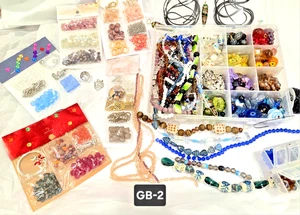 Jewelry Making Lot Bulk Glass Bead Strands Loose Beads Crystal Faceted - Picture 1 of 13