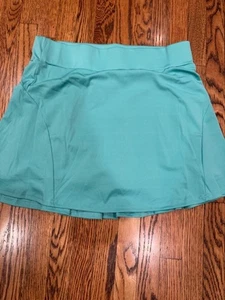 Trendy Turquoise Teal Tennis Athletic Skirt Skort Womens Size 2XL New - Picture 1 of 6