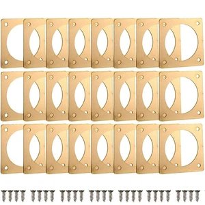 24 Pcs Metal Bird House Hole Guard Portal Bird House Hole Protector for Eastern - Picture 1 of 7