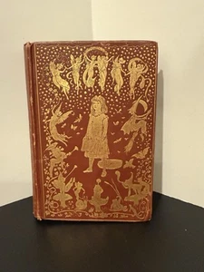 1904 DAS BRAUNE FEENBUCH Ziereinband ANDREW LANG Antik Erstausgabe - Bild 1 von 16