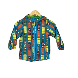 Childrens Place Vintage Waterproof Car Theme Jacket Sz- 4T - Picture 1 of 12