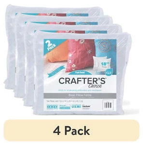 Crafter’s Choice Basic Pillow Forms, Soft Pillow Inserts for Throw Pillows, - Picture 1 of 5