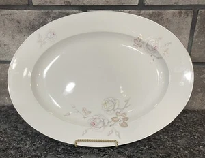 Johann Haviland Sweetheart Rose 15” Oval Serving Platter Bavaria Germany - Picture 1 of 4