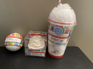 Fizz & Bubble Fields Bath Fizzy Milkshake Bomb Cupcake ~ Lot Set of 3 - Picture 1 of 5