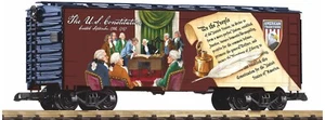 Échelle G PIKO 38943 Marchandises Américaine Traditionen Constitution Neuf Ovp - Foto 1 di 2