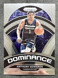Anthony Edwards 2022-23 Panini Prizm Dominance #17  Minnesota Timberwolves 🔥