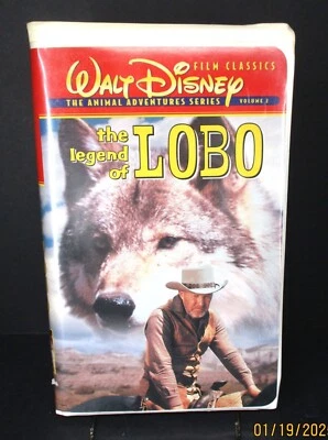 The Legend Of Lobo, Walt Disney Animal Adventures Series Volume 2,  VHS - Image 1 of 4