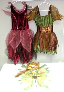 Ladies Fairy Costumes Lot Of Two For Cosplay Or Halloween / Small - Medium Used - Picture 1 of 9